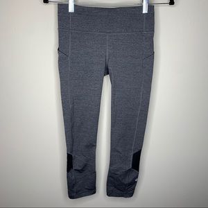 Lululemon Gray Inspire Crop II Size 4